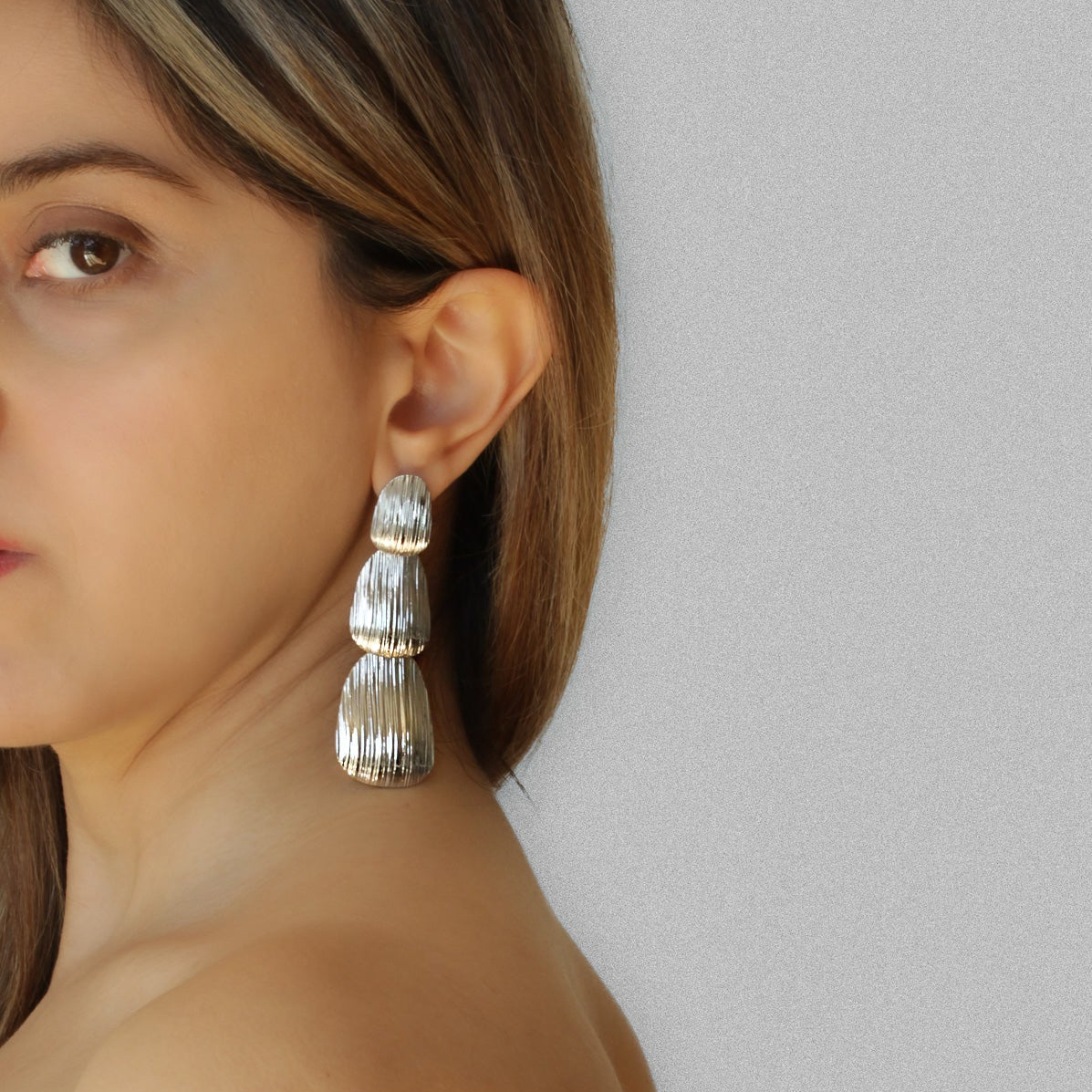 Cascade Layered Earrings
