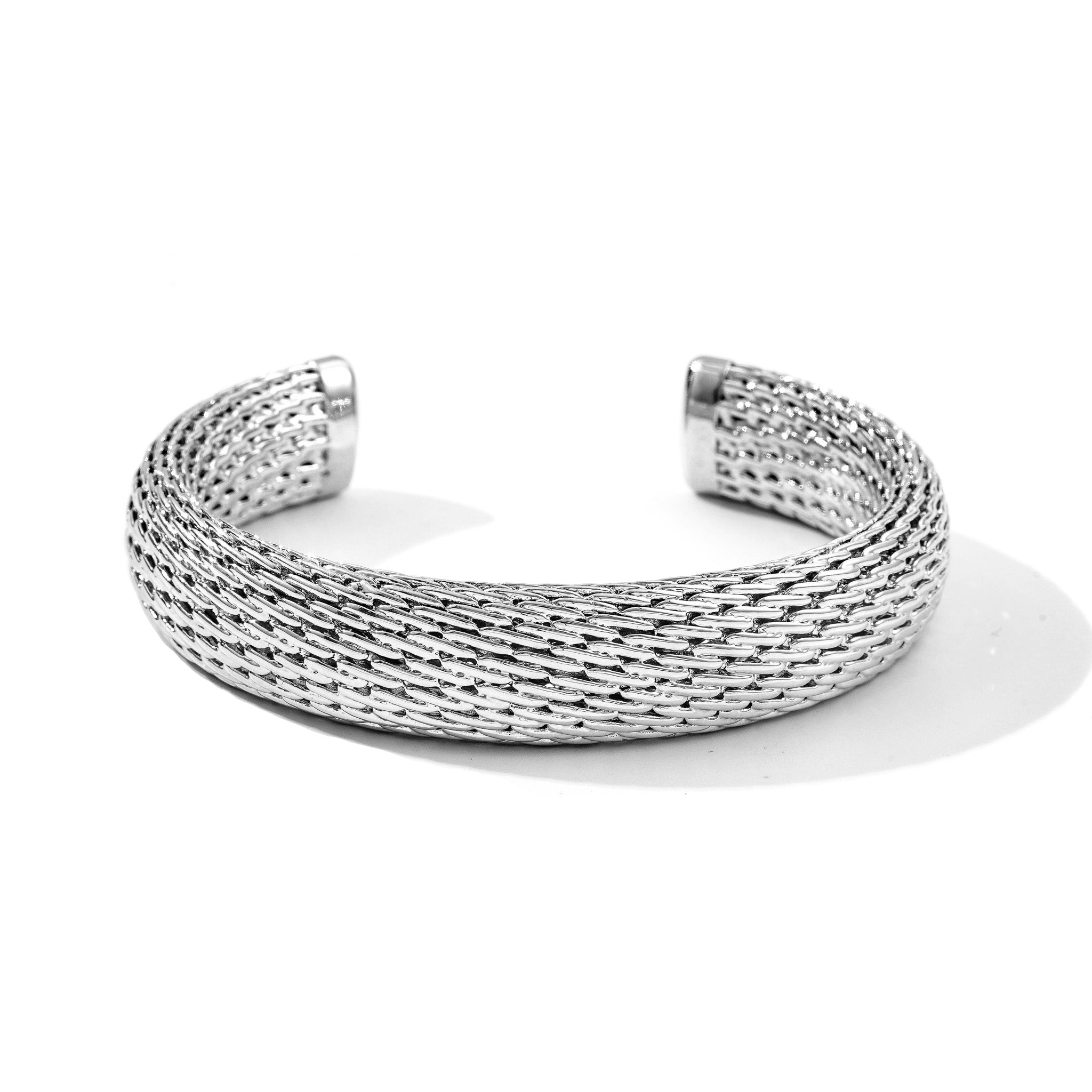 Flow Weave Cuff Bracelet