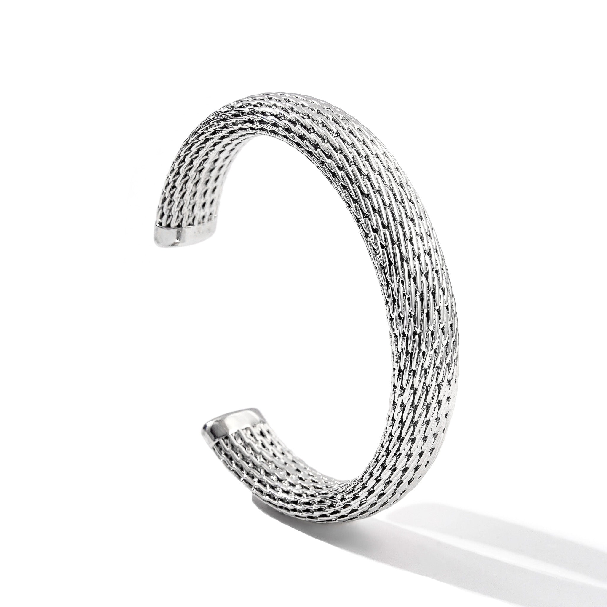 Flow Weave Cuff Bracelet