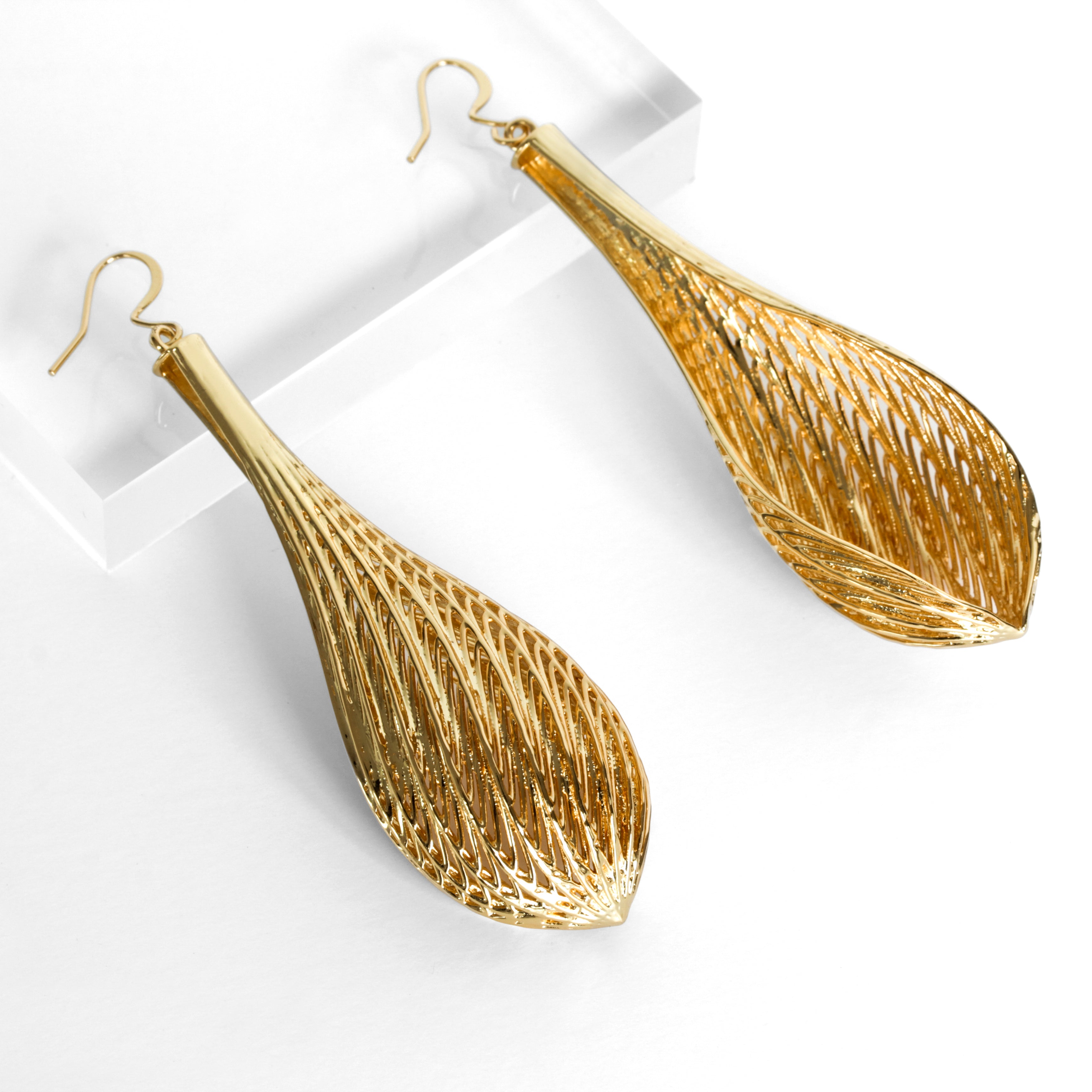 Flow Large Drop Earrings
