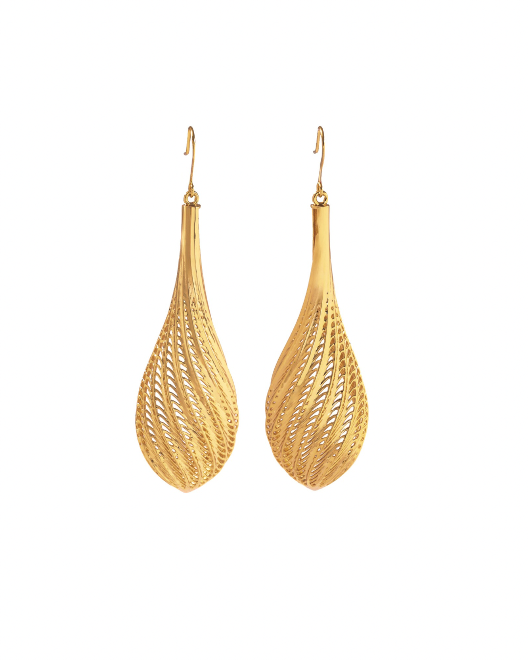Flow Large Drop Earrings