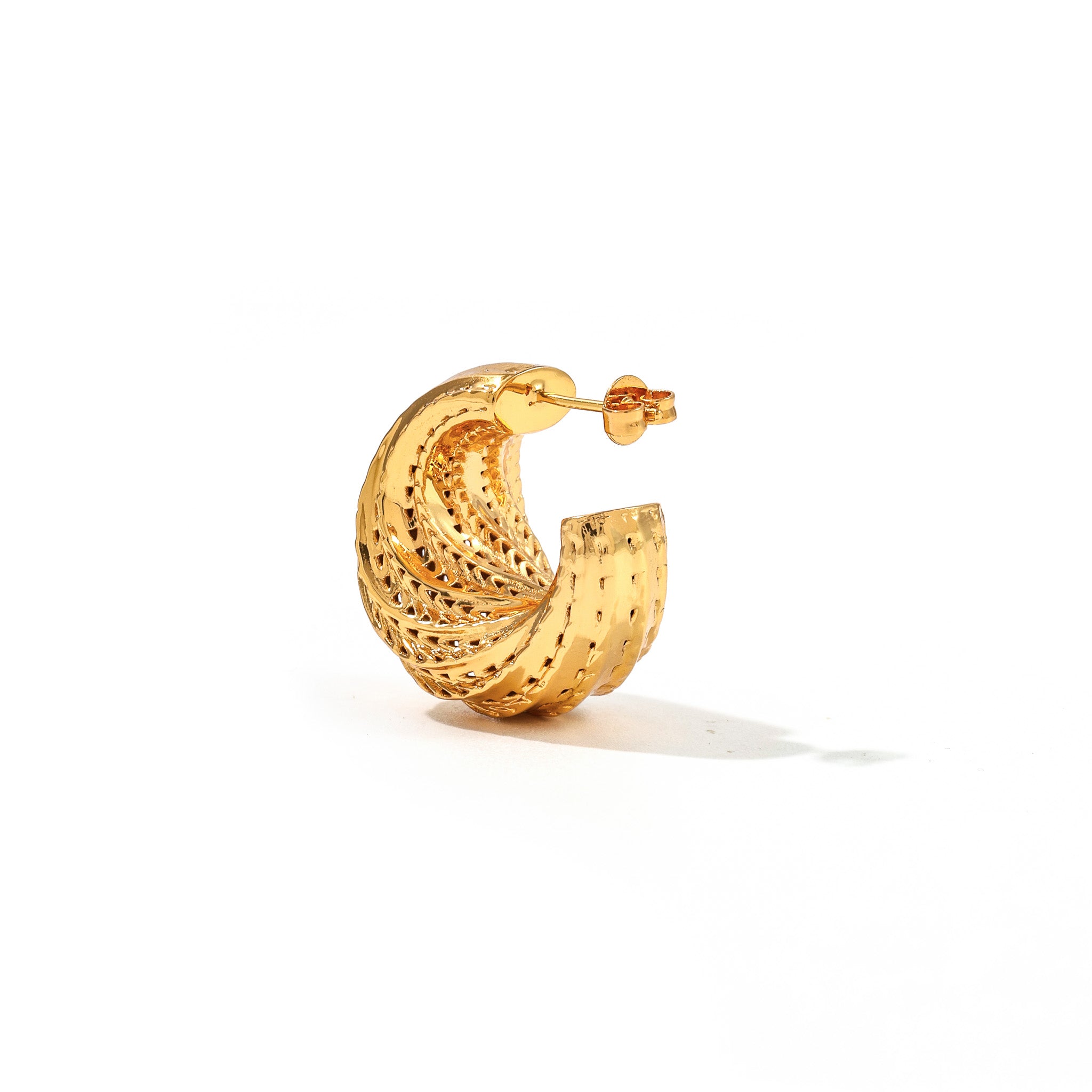 Flow Small Hoop Earrings