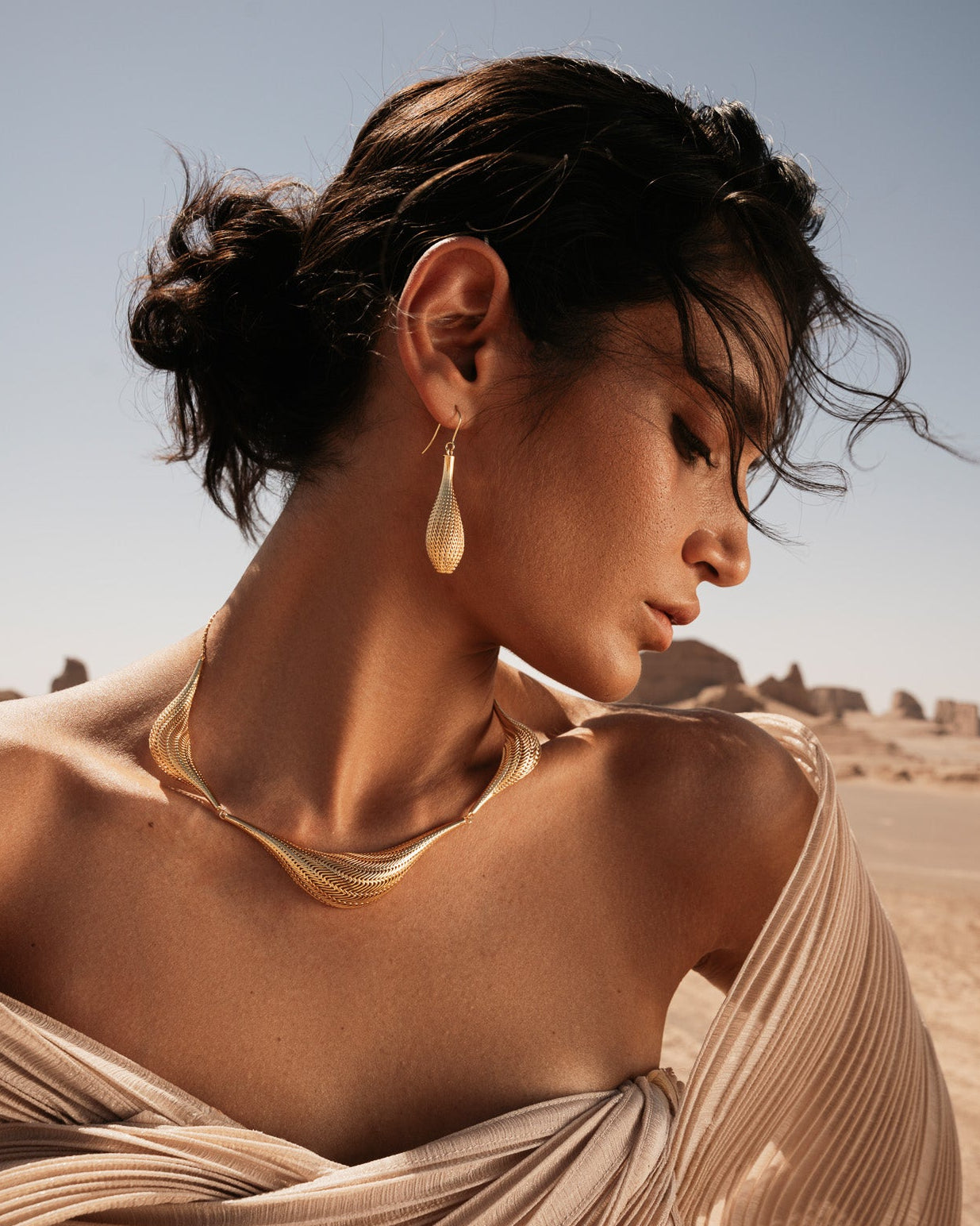 Flow Small Drop Earrings